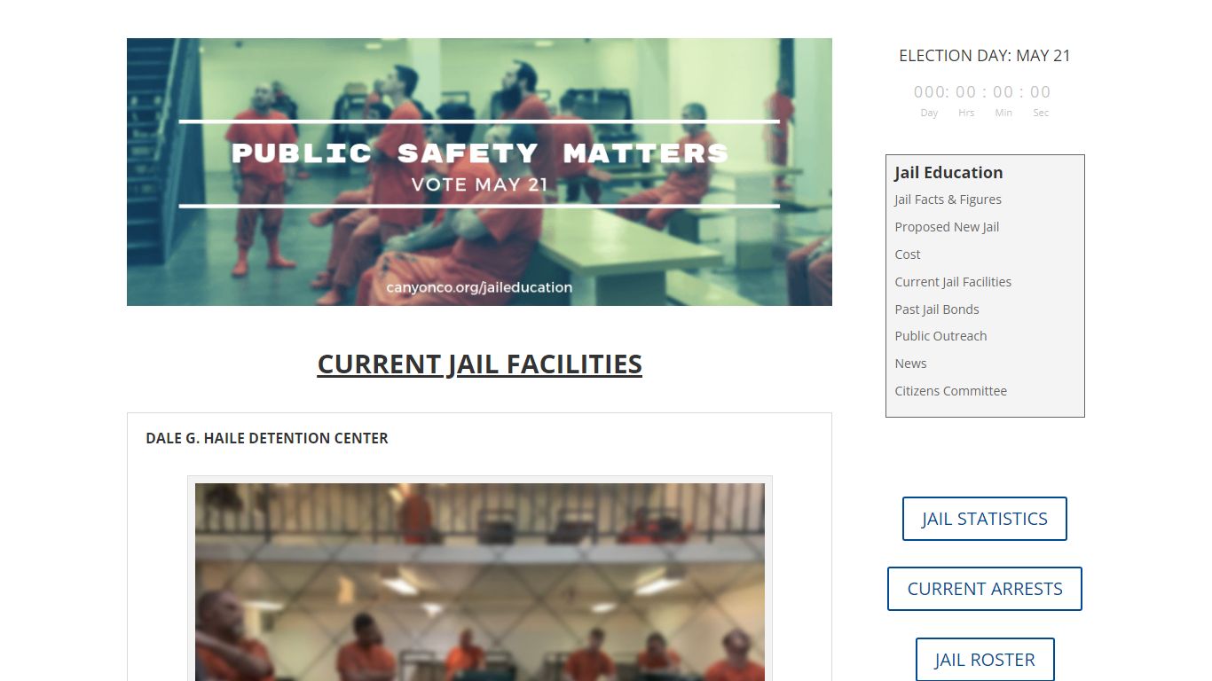 Current Jail Facilities | Canyon County
